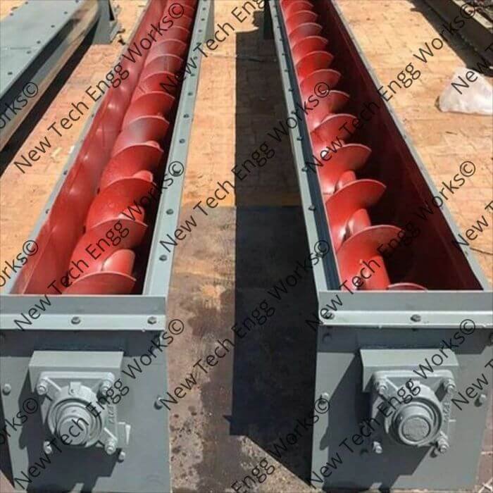 Industrial Screw Conveyor for Fertilizer Material Transfer