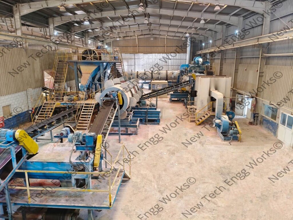 Complete NPK Fertilizer Production Plant with Material Handling Equipment