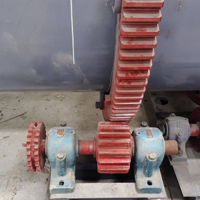 Industrial Girth Gear and Pinion for Rotary Machines