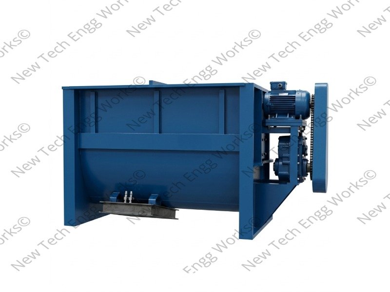 Double Shafts Mixer- Twin Shafts Mixer- New Tech Engineering Works