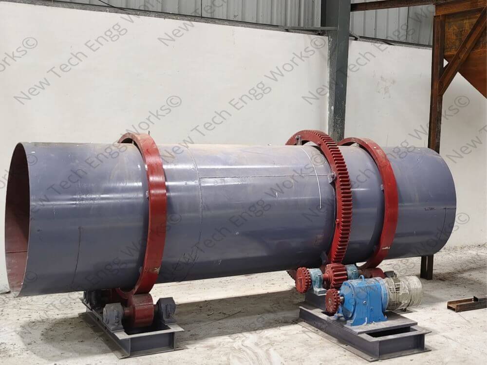 Rotary Fertilizer Coating Machine for Fertilizer Granules Surface Coating