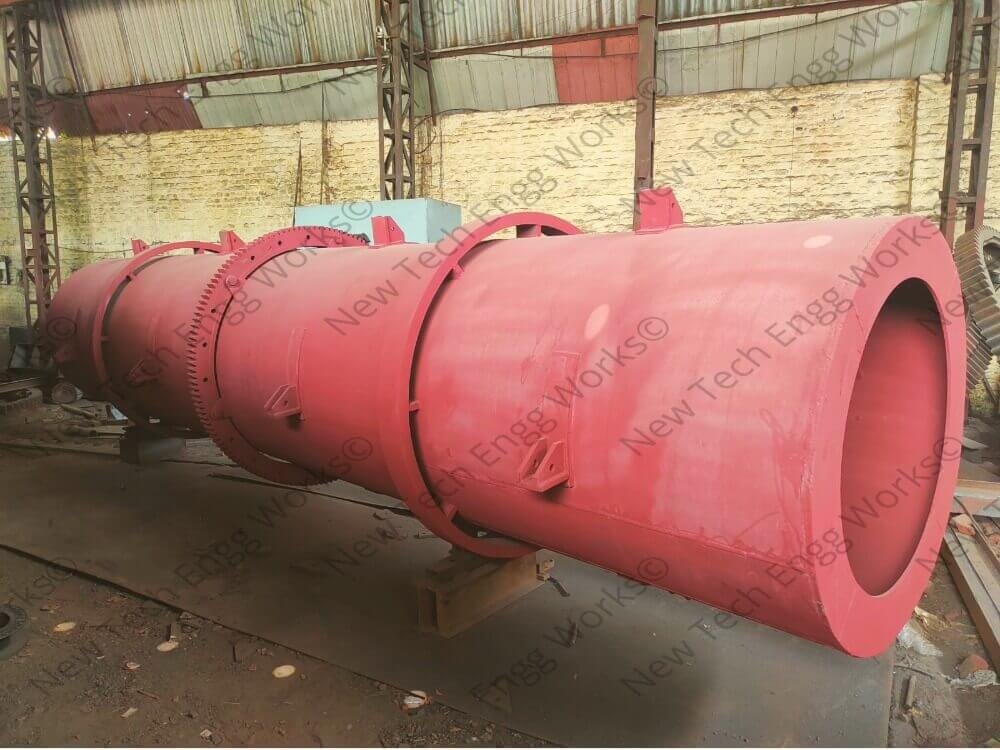 Rotary Fertilizer Cooling Machine for Granule Processing