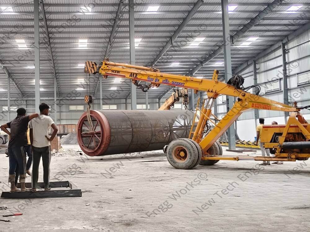 Rotary Screener Machine for Fertilizer Granule Separation