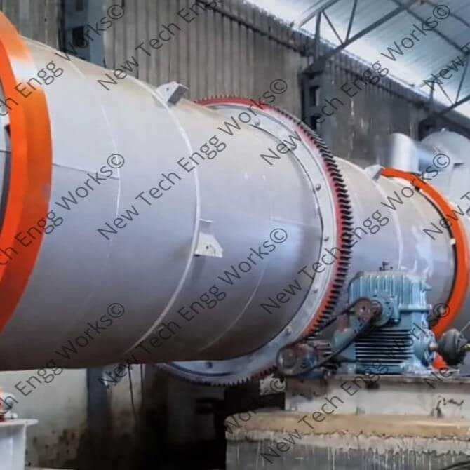 Rotary Dryer Machine for Fertilizer Production Plant