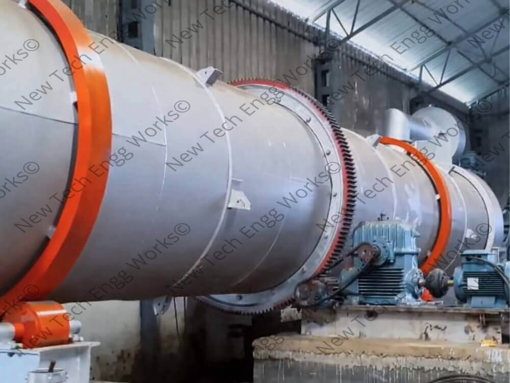 Rotary Dryer Machine for Fertilizer Production Plant