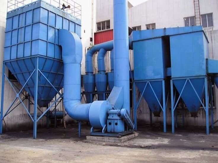 Industrial Pollution Control System for Fertilizer Manufacturing Plant